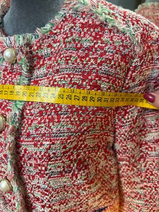 Conjunto Zara Chaqueta y Falda Tweed