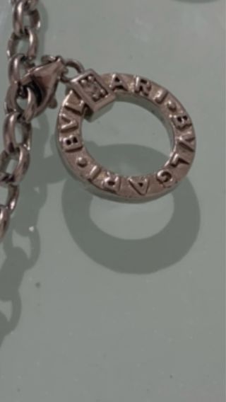 Pulsera Bvlgari Plata 925 y Onix