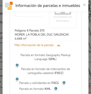 Terreno rústico en venta