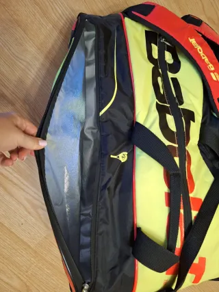 Pack Mochila Padel Babolat Play Negra y 2 palas