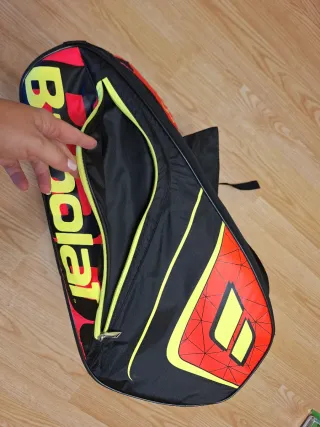 Pack Mochila Padel Babolat Play Negra y 2 palas