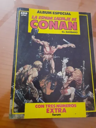 2 Albums especiales La espada salvaje de Conan