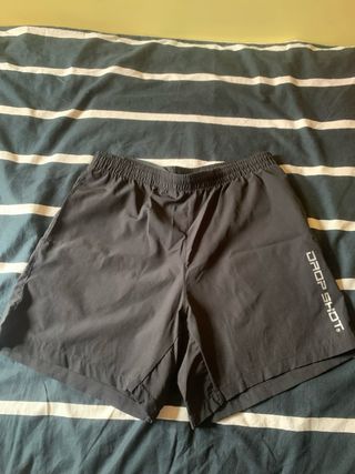 Pantalón corto pádel Drop Shot negro