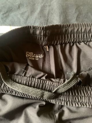 Pantalón corto pádel Drop Shot negro