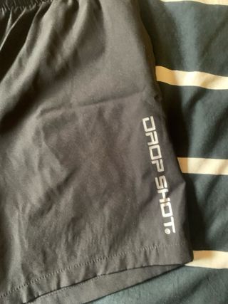 Pantalón corto pádel Drop Shot negro