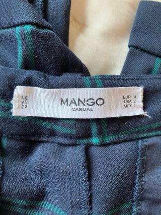 Pantalones Mango