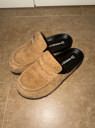 Naked Wolfe Mocasines Marrones