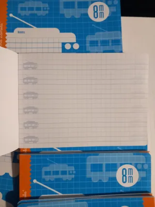 Lote 15 cuadernos Lamela 8mm 4° 16H