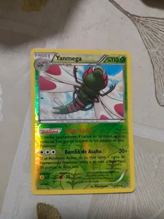 Carta Pokémon Yanmega Fase 1