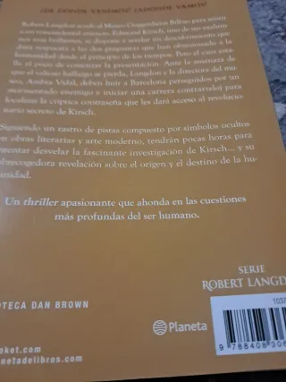 Origen: Serie Robert Langdon