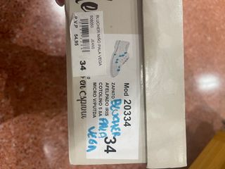 Zapatos de piel azul