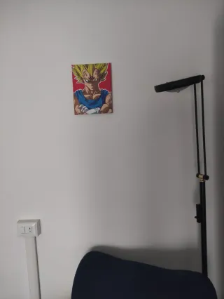 Vegeta poster tela personaggio anime Dragon ball Z