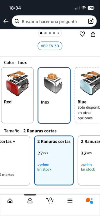 Tostador Cecotec Cromado 850W