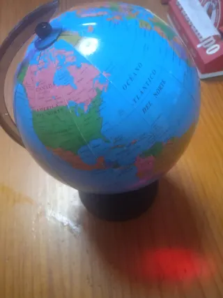 Globo terráqueo educativo