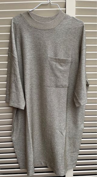 Vestido Zara plateado talla única