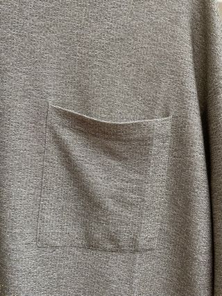 Vestido Zara plateado talla única