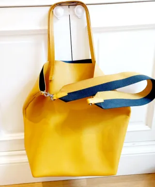 Bolso Purificación García Amarillo