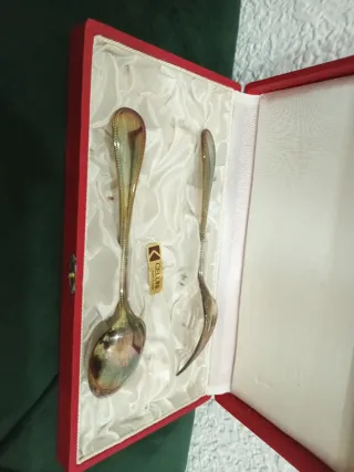 Cubertería Vintage Caja Roja