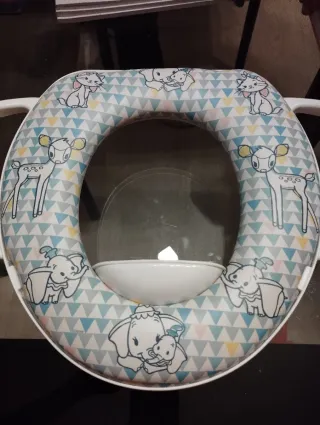 Reductor WC infantil con Dumbo y Bambi