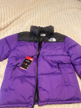 The North Face Nuptse Morado Talla M
