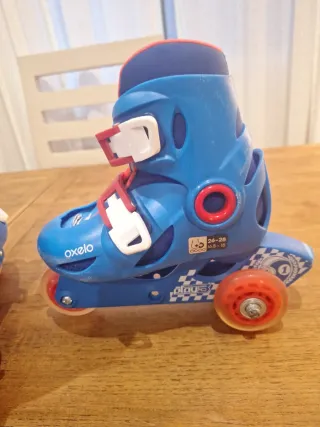 patines oxelo talla 26 -28. Dos ruedas atrás
