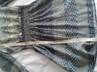 Vestido estampado manga media