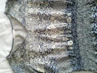 Vestido estampado manga media