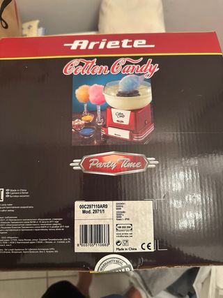 Macchina Zucchero Filato Ariete Cotton Candy