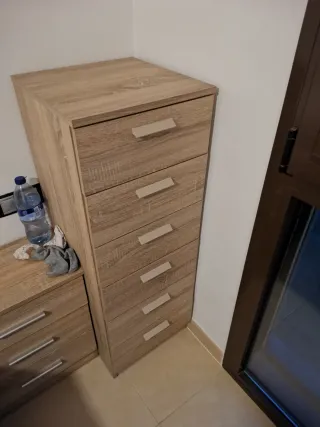 Sinfonier 6 cajones color roble cambrian