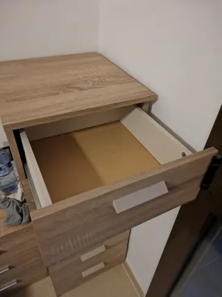 Sinfonier 6 cajones color roble cambrian