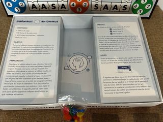 Juego de mesa Sinónimos y Antónimos