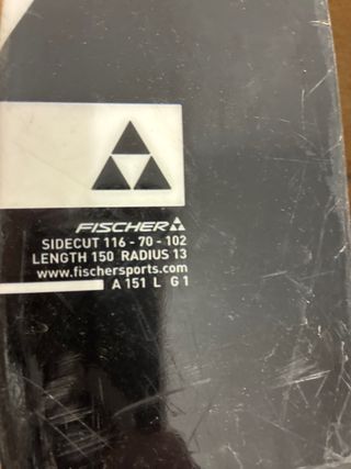 Esquís Fischer con palos