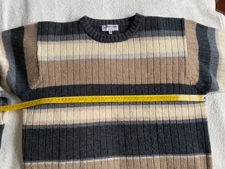 Maglione Pierre Cardin Uomo Lana Beige/Grigio