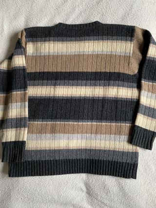 Maglione Pierre Cardin Uomo Lana Beige/Grigio