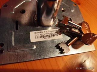 Bombín T-1 Cromado Serie Ancha Derecha