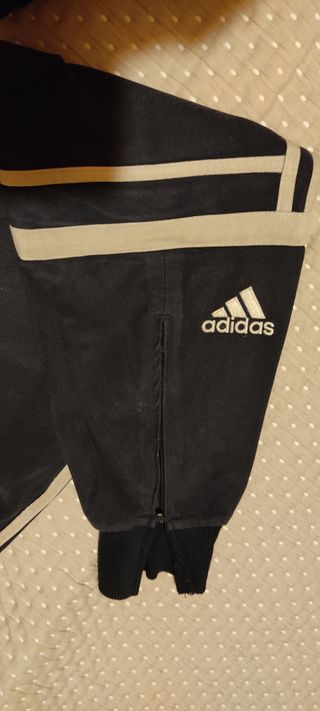 Pantalón Adidas Challenger Talla S/168 Azul y blan