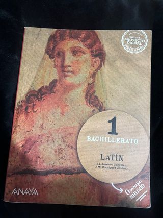 Latin 1 bachillerato anaya