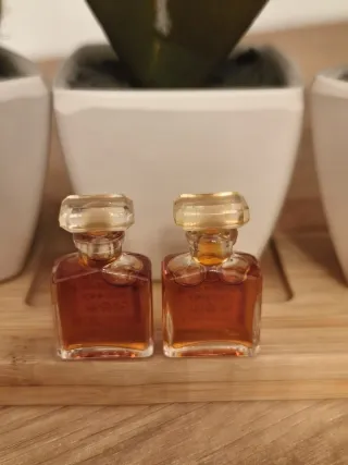 Miniaturas Allure Chanel Doradas Antiguas