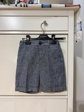 Completo Primigi Gilet, Bermuda e Camicia