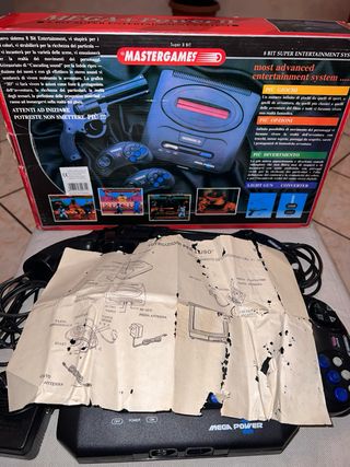 MEGA POWER II 8 Bit Mastergames Console
