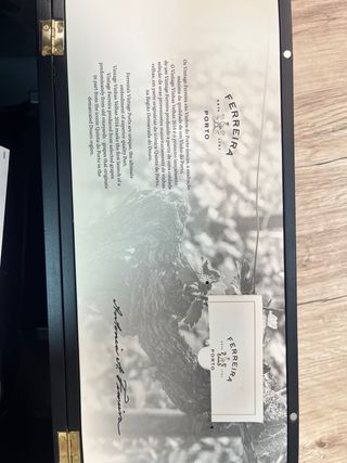 Botella de Oporto Ferreira Vintage 2016