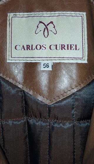 Chaqueta de Piel Marrón