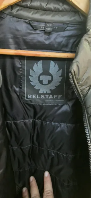 Plumifero Belstaff Ligero Verde
