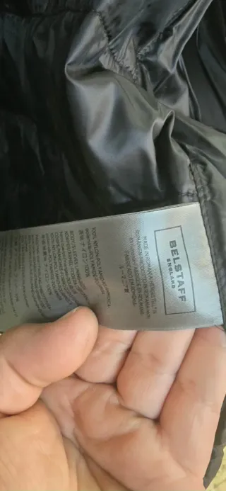 Plumifero Belstaff Ligero Verde