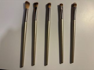 Set de 5 brochas de maquillaje para los ojos