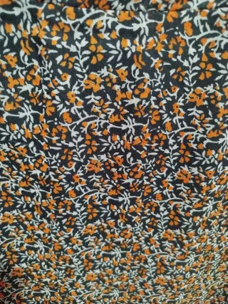 Falda larga estampada