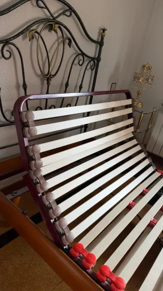 Cama articulada de 105 cm con colchón incluido