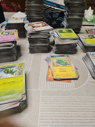 Lote Cartas Pokémon 500 Bulk