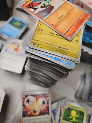 Lote Cartas Pokémon 500 Bulk