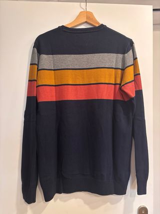 Camisola Springfield Riscas Azul Escuro